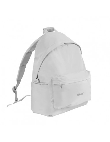 Milan Shadow Mochila Escolar Clasica 22L - Compartimento Interior para Portatil - Bolsillo Frontal y Lateral - Color Gris