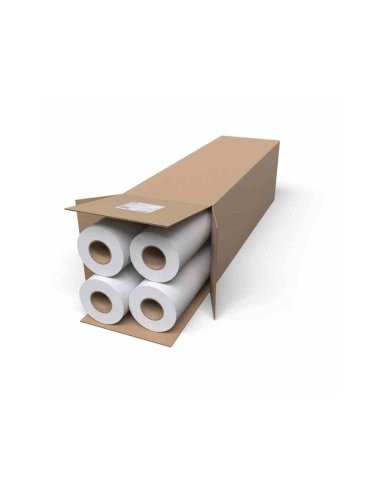 HP Pack de 4 Rollos Papel Blanco Universal Bond 80gr 24" - 610mm x 45.7m - (Pack 4 x Q1396A)