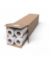 HP Pack de 4 Rollos Papel Blanco Universal Bond 80gr 24" - 610mm x 45.7m - (Pack 4 x Q1396A)