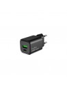 CoolBox Cargador GAN 25W - 1xUSB-C - 1xUSB-A - Carga Rapida 3.0 - Power Delivery - Color Negro