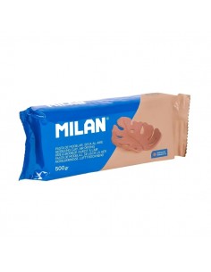 Milan Pasta para Modelar 500gr - Facil de Trabajar - Seca al Aire - Color Terracota