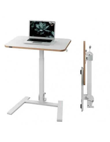 Leitz Ergo Escritorio Plegable Unipersonal para Trabajar Sentado o de Pie - Escritorio de 65x46x1 8cm - Peso Maximo Soportado