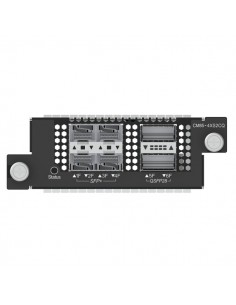 Ruijie CM85-4XS2CQ Tarjeta Switch de Expansion - 4x SFP-hasta 10Gbps - 2x QSFP28 hasta 100Gbps - Color Negro