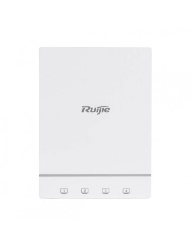 Ruijie RG-AP180 Punto de Acceso de Doble Banda y Doble Radio - PoE-- 1.8Gbps - WiFi 6 AX1800 - Modo FAT FIT - Antenas