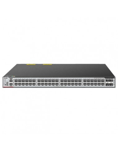 Ruijie RG-CS85-48GT4XS-HPD Switch con Auto-Negociacion - 48 Puertos Ethernet hasta 1Gbps - 4x SFP-hasta 10Gbps - Ranura de