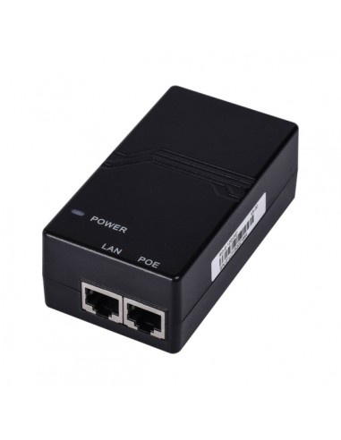 Ruijie RG-E-120(GE) Inyector PoE - 1 Puerto - Velocidad hasta 1Gbps - Color Negro