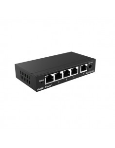 Ruijie RG-ES205GC Switch de Sobremesa - 5 Puertos Ethernet hasta 1Gbps - Vlan - Dhcp Snooping para Seguridad Avanzada -