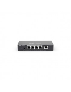 Ruijie RG-ES205GC-P Switch de Sobremesa - 5 Puertos - Velocidad hasta 1Gbps - PoE hasta 54W - Carcasa de Acero - Gestion