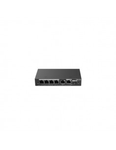 Ruijie RG-ES206GS-P Switch de Sobremesa - 6 Puertos - Velocidad hasta 1Gbps - Rj45 SFP Combo hasta 1Gbps - PoE PoE-hasta 54W