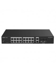 Ruijie RG-ES220GS-LP Switch - 18 Puertos Ethernet hasta 1Gbps - 2x SFP 1Gbps - PoE PoE-hasta 130W - Gestionado en la Nube -