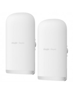 Ruijie RG-EST350G Pack de 2 Puentes Inalambricos - Velocidad hasta 867Mbps - Alcance hasta 5km - Antena Direccional de 16dBi