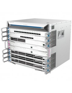 Ruijie RG-NBS7006 Chasis Switch para 9 Modulos - Montaje en Rack 9U - 2 Modulos de Ventilacion Equipados - Color Acero