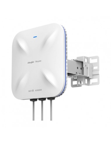 Ruijie RG-RAP6260(H)-D Punto de Acceso para Exterior - Doble Banda - IP68 - 6Gbps - PoE - WiFi 6 AX6000 - Gestion Cloud con