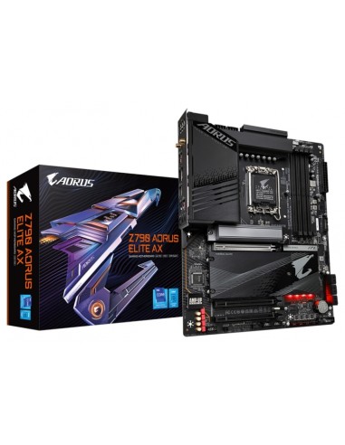 Gigabyte Z790 AORUS ELITE AX Placa Base Intel 1700 4x DDR5 - M2-SATA - HDMI-DP - WIFI6E - ATX