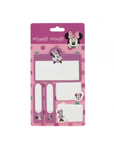 Safta Minnie Mouse Minty Pack de Notas Adhesivas - Formatos Surtidos - Cabecera para Colgar - 10x20cm - Color Rosa