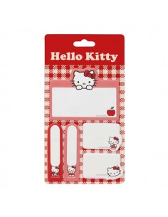 Safta Hello Kitty Pack de Notas Adhesivas - Formatos Surtidos - Cabecera para Colgar - 10x20cm - Color Rojo y Blanco
