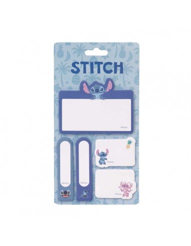 Safta Stitch Pack de Notas Adhesivas - Formatos Surtidos - Cabecera para Colgar - 10x20cm - Multicolor