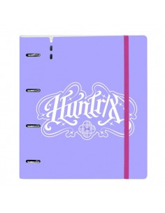 Safta K-Pop Demon Hunters Carpeta de 4 Anillas de 35mm - Recambio de 100 Hojas A4 - Cuadricula de 5x5mm - 90g m2 -