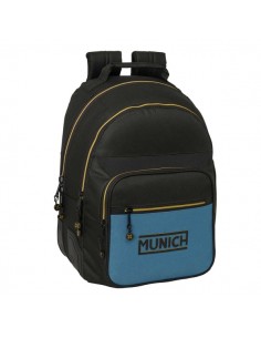 Safta Munich Mochila - Adaptable a Carro - Bolsillo Frontal - Portabotellas - Cremallera con Doble Tirador - Asa de Mano -