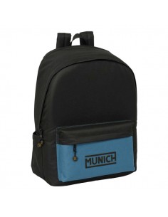 Safta Munich Mochila para Portatiles hasta 15.6" - Bolsillo para Tablet hasta 11" - Antirrobo - Asa de Mano - Conector USB -