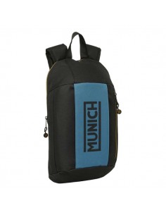 Safta Munich Mini Mochila - 8.5L - Hombreras Acolchadas - Cremallera Vertical - Asa Superior - Bolsillo Frontal - Ajustables