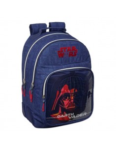 Safta Star Wars Mochila - Adaptable a Carro - Bolsillo Frontal - Portabotellas - Cremallera con Doble Tirador - Asa de Mano -