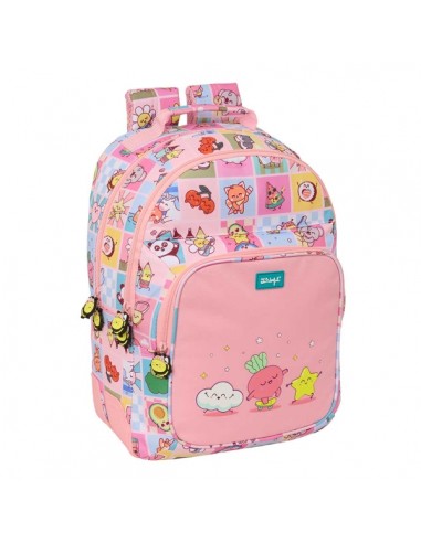 Safta Mr. Wonderful Comic Mochila - Adaptable a Carro - Bolsillo Frontal - Portabotellas - Cremallera con Doble Tirador - Asa