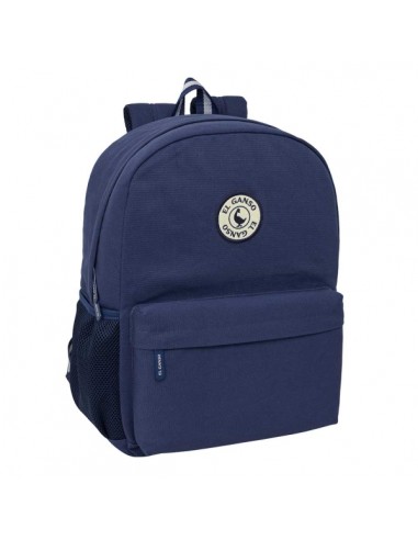Safta el Ganso Jeans Mochila - Adaptable a Carro - Bolsillo Frontal - Espalda Acolchada - Cremallera con Doble Tirador - Asa