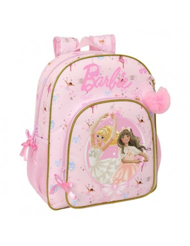 Safta Barbie Ballet Mochila - 15L - Adaptable a Carro - Bolsillo Frontal - Portabotellas - Cremallera con Doble Tirador - Asa