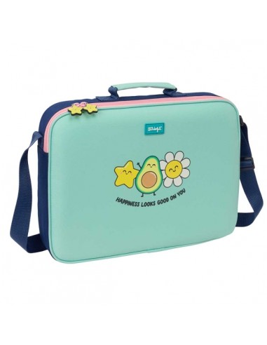 Safta Mr. Wonderful Estrella Maletin con Cremallera - Bandolera Ajustable - Asa Forrada - Doble Tirador - Fondo Semirigido -