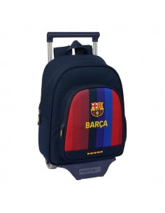 Safta F.C.Barcelona 1Â-Equipacion 26 27 Mochila con Carro - Extraible - Portabotellas - Bolsillo Frontal - Asa de Mano -