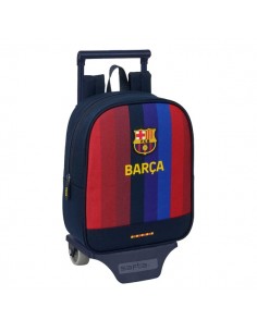 Safta F.C.Barcelona 1Â-Equipacion 26 27 Mochila con Carro - Extraible - 6L - Tarjeta de Identificacion Personal - Asa de