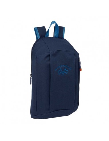 Safta Spagnolo Mini Mochila - 8.5L - Hombreras Acolchadas - Cremallera Vertical - Asa Superior - Bolsillo Frontal -