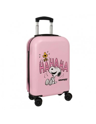 Safta Snoopy Maleta Trolley de Cabina de 20" - Candado de Combinacion - Asa Extensible - Interior Forrado - Ruedas Dobles