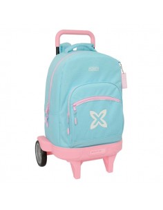 Safta Munich Sky Mochila con Carro - Extraible - 33L - Portabotellas - Tarjeta de Identificacion Personal - Ruedas