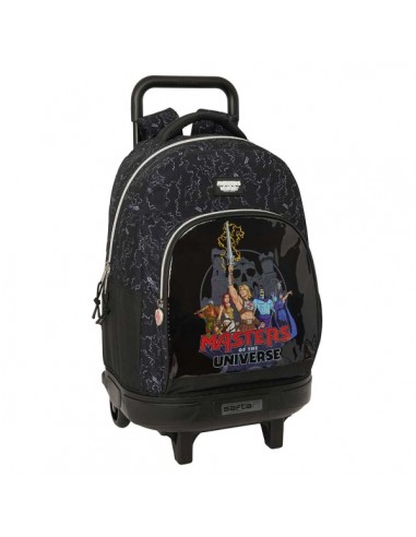 Safta Masters of the Universe Mochila con Carro - Extraible - 33L - Portabotellas - Tarjeta de Identificacion Personal -