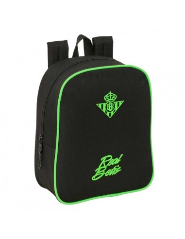 Safta Real Betis Balompie Mochila Guarderia - 6L - Cremallera - Asa de Mano - Tarjeta de Identificacion Personal - Adaptable