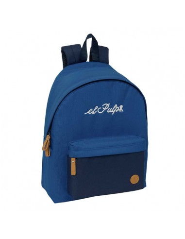 Safta el Pulpo Mochila - Bolsillo Frontal - Espalda Acolchada - Hombreras Ergonomicas - Cremallera con Doble Tirador - Asa de