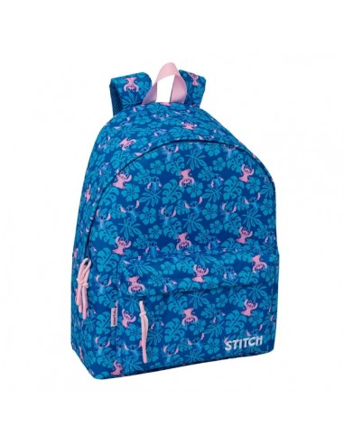 Safta Stitch Lio Mochila - Bolsillo Frontal - Espalda Acolchada - Hombreras Ergonomicas - Cremallera con Doble Tirador - Asa