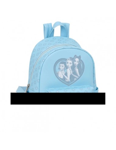 Safta K-Pop Demon Hunters Secret Mini Mochila - Bolsillo Frontal y Lateral - Cremallera - Hombreras Ajustables - Asa Superior