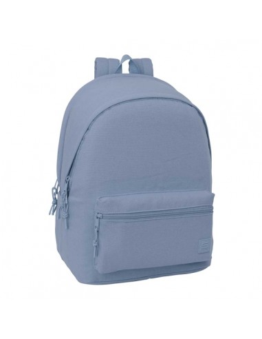 Safta Basic Mochila para Portatiles hasta 15.6" - Bolsillo para Tablet hasta 11" - Antirrobo - Asa de Mano - Conector USB -