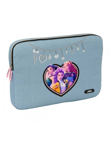 Safta K-Pop Demon Hunters Huntr X Funda para Portatil hasta 15.6" - Interior Acolchado - Cremallera con Doble Cursor -