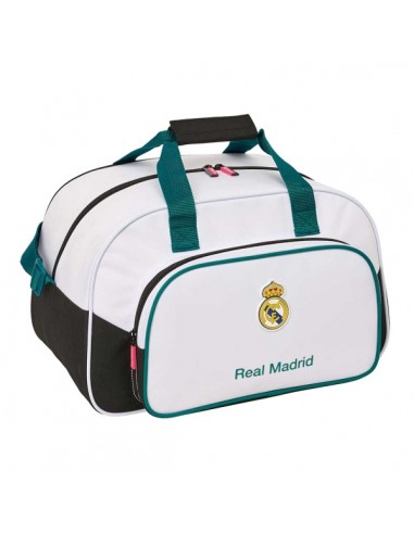 Safta Real Madrid Equipacion 26 27 Bolsa de Deporte - Bandolera Ajustable - Bolsillo Frontal - Cremallera con Doble Tirador -