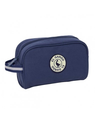 Safta el Ganso Jeans Neceser - Interior Forrado - Asa de Mano Lateral - Organizadores con Compartimentos - 24x15x10cm - Color