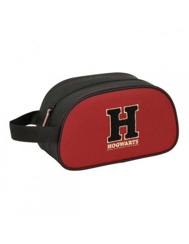 Safta Harry Potter Hogwarts Neceser - Adaptable a Carro - Asa de Mano Lateral - 26x15x12cm - Color Negro y Rojo