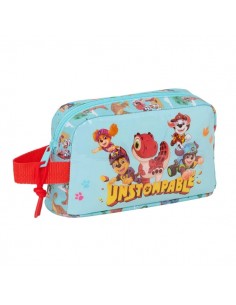 Safta Paw Patrol Dino Rescue Bolsa Isotermica Porta Alimentos - Asa de Mano Lateral - Cremallera - 21.5x12x6.5cm - Color Azul