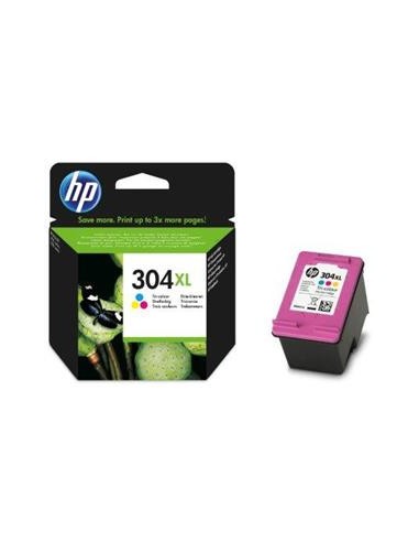HP 304XL Color Cartucho de Tinta Original - N9K07AE
