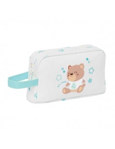 Safta Real Madrid Bolsa Preescolar Isotermica Porta Alimentos - Asa de Mano Lateral - Cremallera - 21.5x12x6.5cm - Color