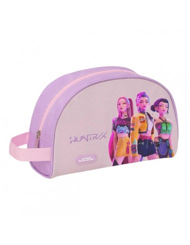 Safta K-Pop Demon Hunters Iconic Neceser - Adaptable a Carro - Asa de Mano Lateral - Bolsillo Interior con Cremallera -