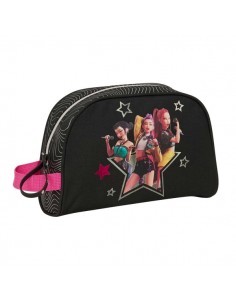 Safta K-Pop Demon Hunters Energy Neceser - Adaptable a Carro - Asa de Mano Lateral - Bolsillo Interior con Cremallera -
